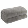 vidaXL Couverture lest&eacute;e avec housse Gris 138x200 cm 6 kg Tissu