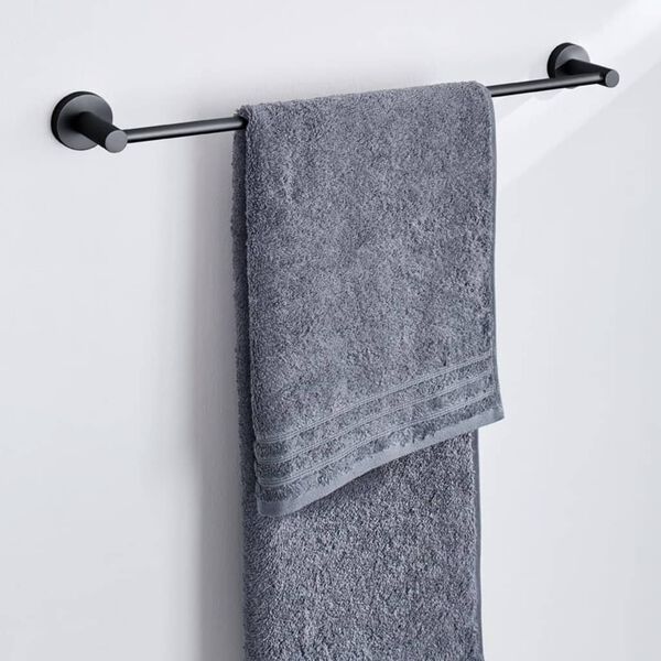 Kleine Wolke Porte-serviette Apollo Nero Noir