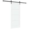 vidaXL Porte coulissante ORKDAL 86 x 198,5 cm Bois d'ing&eacute;nierie