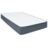 vidaXL Matelas de sommier &agrave; lattes 190x140x20 cm mi-doux tissu