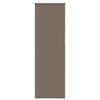 vidaXL Store enrouleur occultant café 60x130cm largeur du tissu 55,7cm