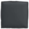 vidaXL Coussin pour assise de palette 6 pcs Noir 40 x 40 x 8 cm