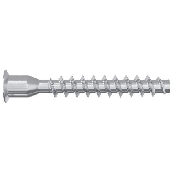 vidaXL Vis confirmat 2 pcs Argent&eacute; M&eacute;tал