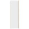 vidaXL Armoire suspendue Ch&ecirc;ne Artisan et Blanc 50 x 31 x 100 cm