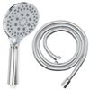 vidaXL Ensemble de Douche Chrome 150 cm Acier inoxydable