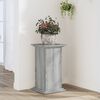 vidaXL Support pour plantes sonoma gris 33x33x60 cm bois d'ing&eacute;nierie