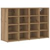 vidaXL Cabinet &agrave; chaussures Ch&ecirc;ne artisanal 103 x 30 x 67 cm