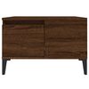 vidaXL Table basse chêne marron 55x55x36,5 cm bois d'ingénierie
