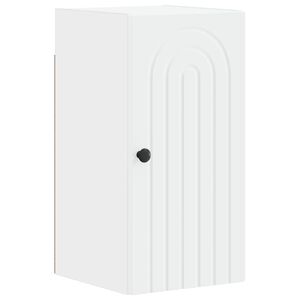 vidaXL Armoire murale de salle de bain ALKMAAR Blanc 30 x 31 x 59 cm