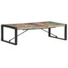 vidaXL Table basse 140x70x40 cm Bois de r&eacute;cup&eacute;ration solide