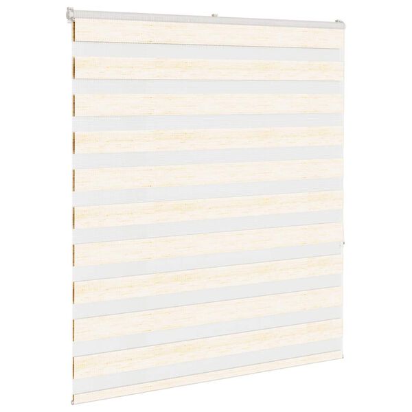 vidaXL Store z&egrave;bre beige marbr&eacute; largeur du tissu 120,9 cm polyester
