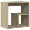 vidaXL Tables d'appoint 2 pcs ch&ecirc;ne sonoma 50x30x50 cm bois ing&eacute;nierie