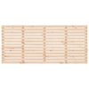 vidaXL T&ecirc;te de lit murale 186x3x91,5 cm Bois massif de pin