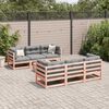 vidaXL Salon de jardin 7 pcs bois massif sapin de douglas