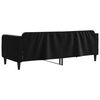 vidaXL Lit de repos sans matelas noir 80x200 cm velours