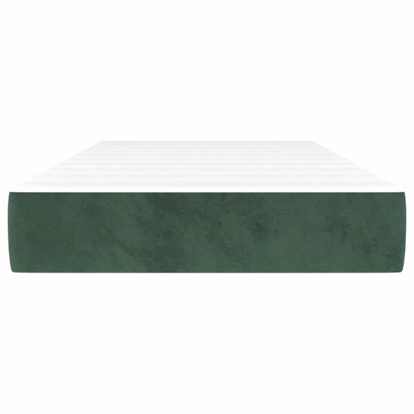 vidaXL Matelas de lit &agrave; ressorts ensach&eacute;s fermet&eacute; moyenne 80x220x20 cm velours