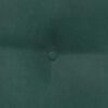vidaXL Coussin de Dos Vert fonc&eacute; 45 x 24 x 50 cm Velours