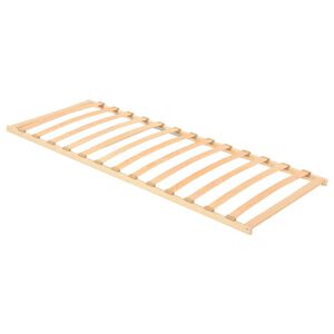 vidaXL Sommier &agrave; lattes sans matelas avec 13 lattes 80x200 cm