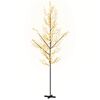 vidaXL Arbre &agrave; LED fleur de cerisier 672 LED Blanc chaud 400 cm