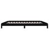 vidaXL Lit empilable sans matelas noir 100x200 cm bois massif de pin