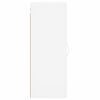vidaXL Armoire murale blanc 34,5x34x90 cm