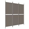 vidaXL Cloison de s&eacute;paration 3 panneaux Anthracite 150x220 cm Tissu