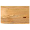 vidaXL Dessus de table &agrave; bord vivant 50x30x2,5 cm bois massif manguier