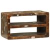 vidaXL Meuble TV 60 x 32 x 36 cm Bois massif de r&eacute;cup&eacute;ration