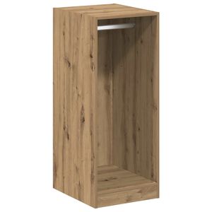 vidaXL Armoire avec &eacute;tag&egrave;re Ch&ecirc;ne artisanal 41 x 48 x 102 cm