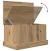 vidaXL Boîtes de rangement chêne artisanal 30x50x28 cm bois ingénierie