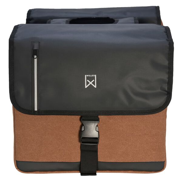 Willex Sac d'affaires double 30 L Noir et marron