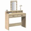 vidaXL Table de Toilette Marron 100 x 41 x 140 cm Bois d'ing&eacute;nierie