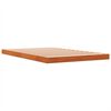 vidaXL Cadre de lit sans matelas cire marron 120x200cm bois pin massif