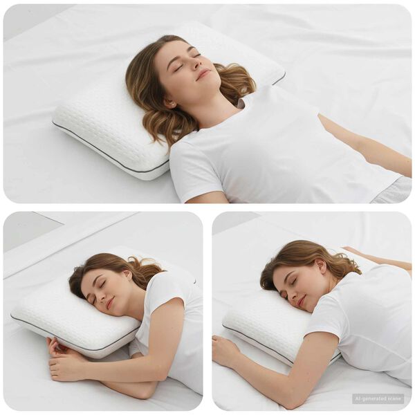 vidaXL Coussin de sommeil Uni 60 x 40 x 10 cm