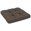 vidaXL Pouf palette de jardin marron miel bois de pin impr&eacute;gn&eacute;