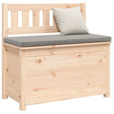 vidaXL Banc 80x41x77 cm Bois de pin massif