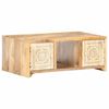 vidaXL Table basse 90x50x35 cm Bois solide de manguier