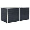 vidaXL Jardini&egrave;re 160 x 80 x 45 cm Acier galvanis&eacute; Anthracite