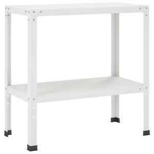 vidaXL Table de rempotage 100 x 40 x 80 cm Acier enduit de poudre