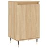 vidaXL Buffets 2 pcs chêne sonoma 40x35x70 cm bois d'ingénierie