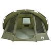 vidaXL Tente de pêche 5 personnes vert olive imperméable