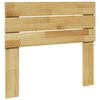 vidaXL T&ecirc;te de lit 80 cm bois massif de ch&ecirc;ne