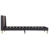 vidaXL Cadre de lit taupe 100 x 200 cm