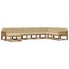 vidaXL Ensemble de canap&eacute;s d'ext&eacute;rieur 8 pcs Naturel et Beige