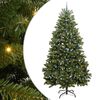 vidaXL Sapin de No&euml;l artificiel avec 300 LED Vert 300 cm PVC et m&eacute;tal