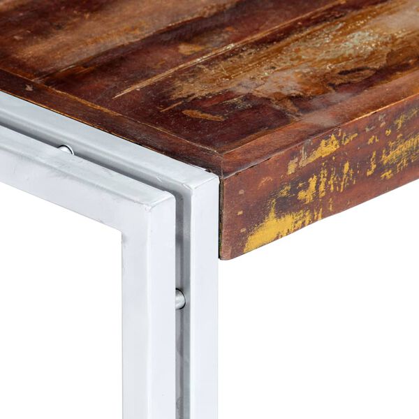vidaXL Table basse 120x60x35 cm Bois de récupération solide