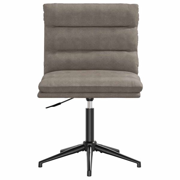 vidaXL Chaise de salle à manger Gris Similicuir