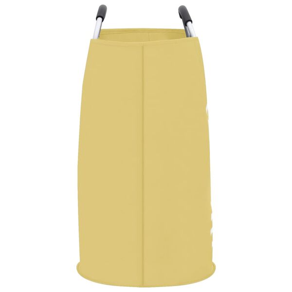 vidaXL Trieuse &agrave; linge Cr&egrave;me