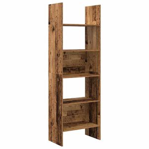 vidaXL Biblioth&egrave;que Bois ancien 60 x 35 x 180 cm Bois d'ing&eacute;nierie