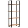 vidaXL Biblioth&egrave;que &agrave; 4 niveaux 80x40x180 cm Bois d'acacia massif